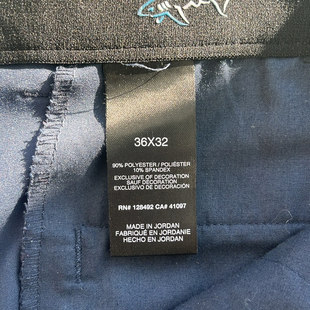 Greg Norman Hi Tech Textile Jordan Golf Pants 36x32 - Picture 6 of 7